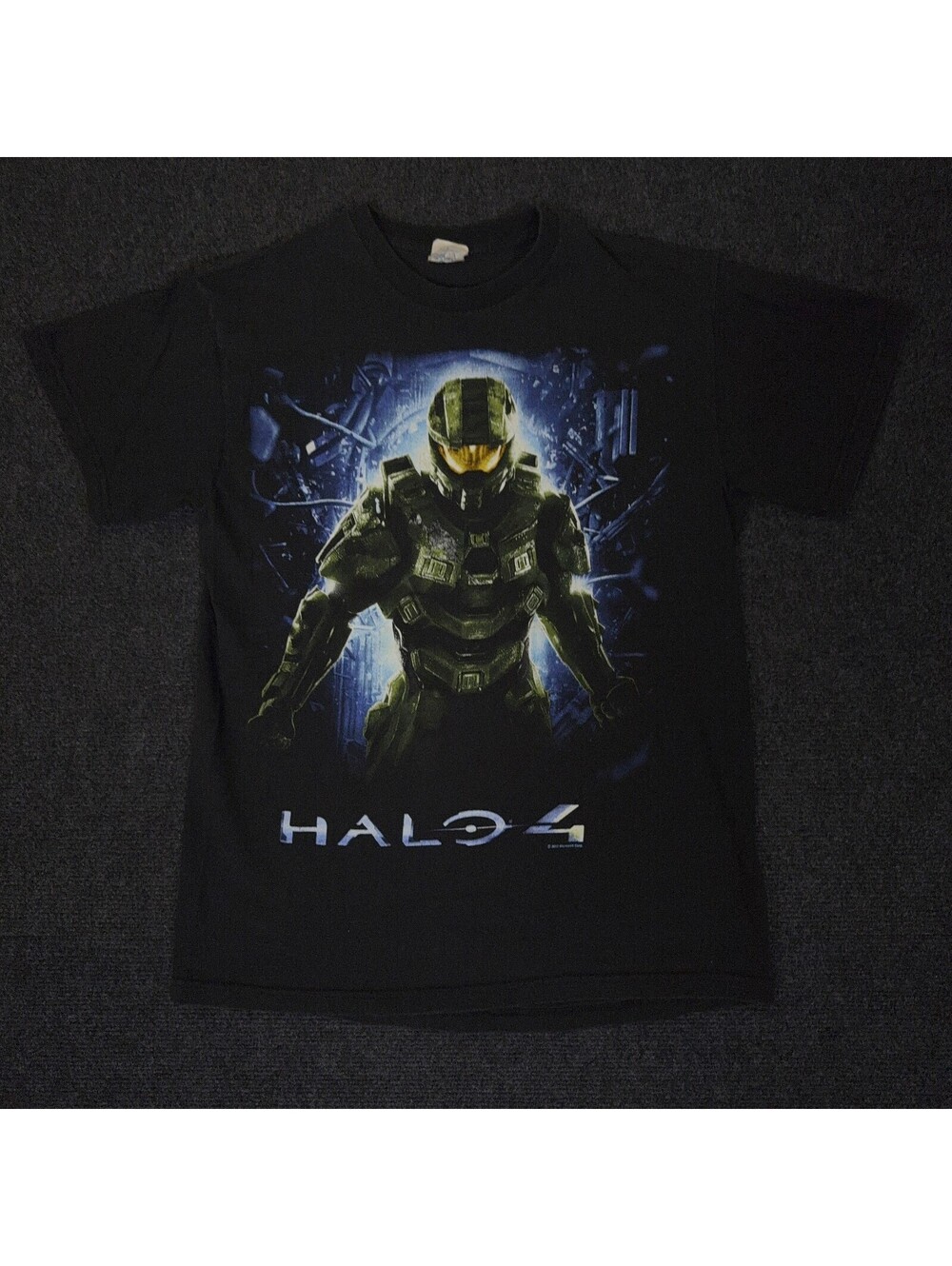 Pro Weight Halo 4 Graphic Black T-Shirt Size XL